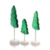 Department 56 Accessory 3.75 In Candy Corn Trees Holiday Star Village Accessories - 2 of 2