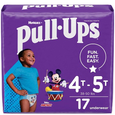 Pull-Ups Boys' Potty Training Pants - 4T-5T - 17ct