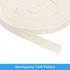 Unique Bargains Clothes Sewing DIY Crafting Decorative Cotton Twill Tape - 3 of 4