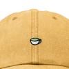 Dalix Lil Matcha Embroidered Cotton Summer Outdoor Baseball Cap Dad Hat Womens - 2 of 4
