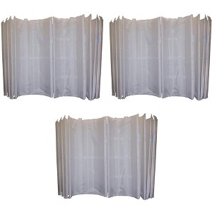 Hurricane Filters 48 Sq Ft DE Grid Filter Replacement for PFS2448, FG-2004, FC-9540, DEX4800 DA/DS, PacFab, Waterway, and Universal Pro 48, 3 Pack - 1 of 4