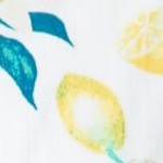 white watercolor lemon