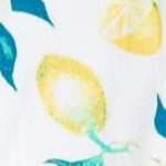 white watercolor lemon