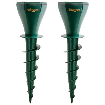 Sunnydaze Solar Sonic Mole Repeller Spiral Spikes