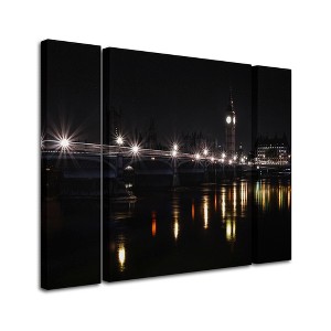 Trademark Fine Art -Giuseppe Torre 'No Money for the Bill In' Multi Panel Art Set Large - 1 of 3
