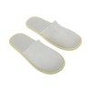 Unique Bargains Durable Closed Toe Anti-slip Disposable Slippers 1 Pair - 2 of 4