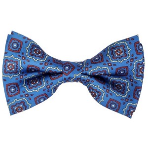 Men's Geometric Design 2.75 W And 4.75 L Inch Pre-Tied adjustable Bow Tie - 1 of 3