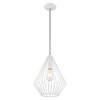 Livex Lighting Linz 1 - Light Pendant in  White - 4 of 4