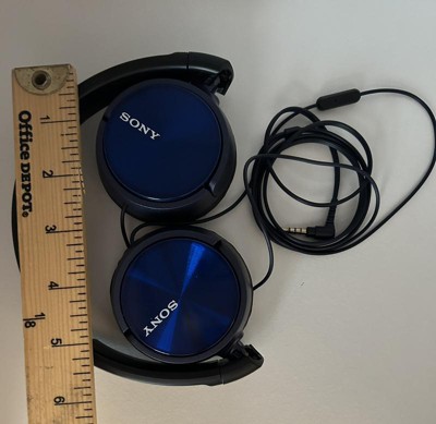 Sony Zx Series Wired On Ear Headphones With Mic Mdr zx310ap Target