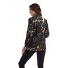 Women's Faux Suede Midnight Blazer - ANGEL - 3 of 4