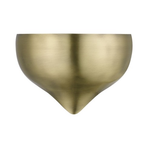 Livex Lighting Amador 1 - Light Wall Light in  Antique Brass - image 1 of 1