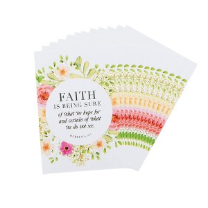 Faith is Being Sure Mini Cardstock Bookmarks Pack of 24 - 1 of 2