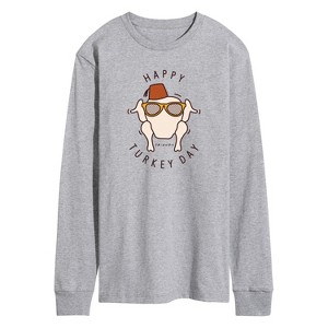 Men's - Friends - Happy Turkey Day Long Sleeve Graphic T-Shirt - 1 of 4