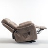 NicBex Power Lift Chair with Recliner Chair for Elderly Massage Chair with Heating Living Room Chairs Comfy Chair for Bedroom - 3 of 4