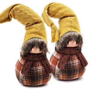Whisen 2pcs Gnomes Decorations, Fall Decorations for Fall Thanksgiving Table Decorations - 1 of 4
