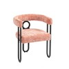 CAVINAS Contemporary Chenille Accent Chair with Sturdy Metal Frame,1PC/2PCS Arm Chair for Living Room,Apartment - 2 of 4