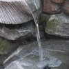 NAYSAYE Fountain Indoor Outdoor 4 Tier Cascading Rock Bowl Polyresin Freestanding for Garden Lawn Porch, Gray, 15"*31.5"*29.7" - 4 of 4