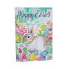 Bunny in the Garden Suede Garden Flag - 2 of 2