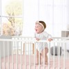 Sweet Jojo Designs Girl Baby Fitted Crib Sheet Watercolor Floral Collection Solid Blush Pink - 2 of 4