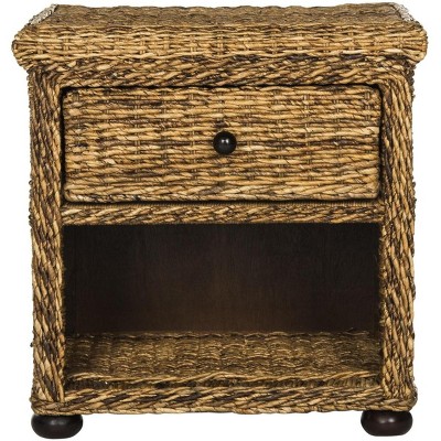 Magi End Table - Brown - Safavieh.