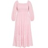 CITY CHIC | Brodie Maxi Dress - soft pink | 14W - 3 of 4