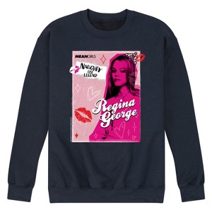 Men's - Mean Girls - Regina George Naughty List Legend Graphic Fleece Sweatshirt - 1 of 4