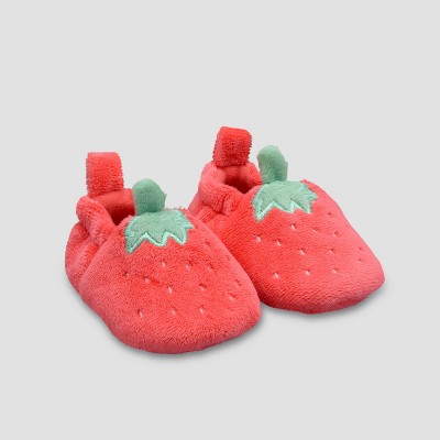 Carter's Just One You® Baby Girls' Strawberry Constructed Slippers - 0-3M