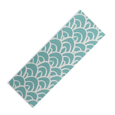 AvenieHand Drawn Wave (6mm) 24" x 70" Yoga Mat - Society6