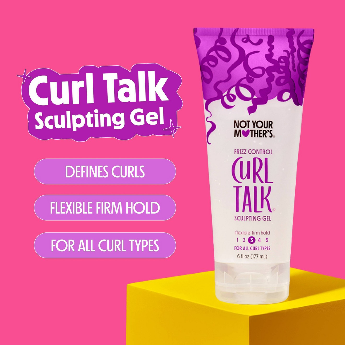 Моделирующий гель для локонов Not Your Mother's Curl Talk, 6 fl oz — фото 2