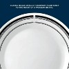LunaLulinlk Brasserie 10.25" Glass Dinner Plate (Set of 6) - 3 of 4