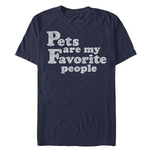 Men's Lost Gods Pets Are My Favorite People T-Shirt - 1 of 4