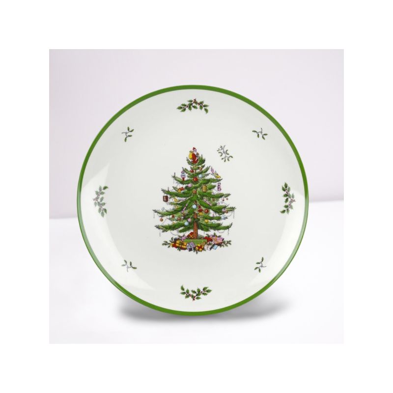 Spode Christmas Tree 14 Inch Round Melamine Platter - 14 Inch, 3 of 6