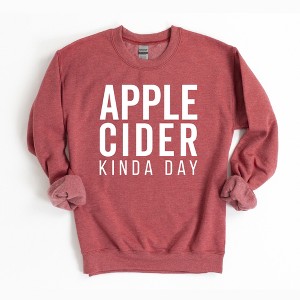 Simply Sage Market Women's Apple Cider Kinda Day Gildan Sweatshirt - 1 of 2