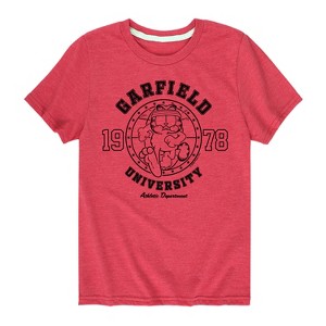 Boys' - Garfield - University Running Athletic Department 1978 Short Sleeve Graphic T-Shirt - 1 of 4