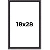 PosterPalooza | Antique Red Picture Frame - UV Acrylic, Foam Board Backing, Hanging Hardware - 2 of 4