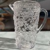 FONTOI 2.5 Quarts Water Pitcher with Lid, Paisley Cut Unbreakable Lemon Kettle, Drink Pitcher, Juice Pitcher with Spout BPA Free, Clear, 10"*8"*6" - 4 of 4