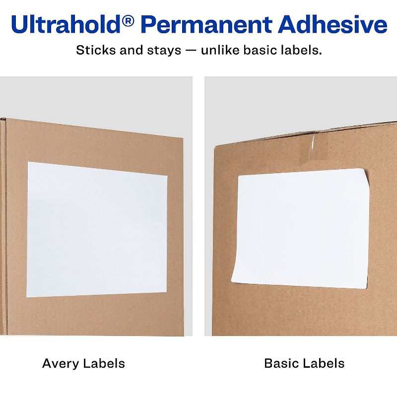 Avery Full-Sheet Labels with TrueBlock Technology Inkjet 8 1/2 x 11 White 100/Box 8465, 3 of 10