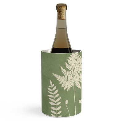 Nadja Leaf Design 16 Wine Chiller - Deny Designs