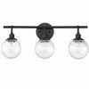 Craftmade Lighting Que 3 - Light Vanity in  Flat Black - 3 of 4