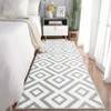 Washable Printed Rug Non Slip Low Pile Rug Soft Throw Floor Cover Foldable Indoor Carpet for Living Room Bedroom Playroom - 4 of 4