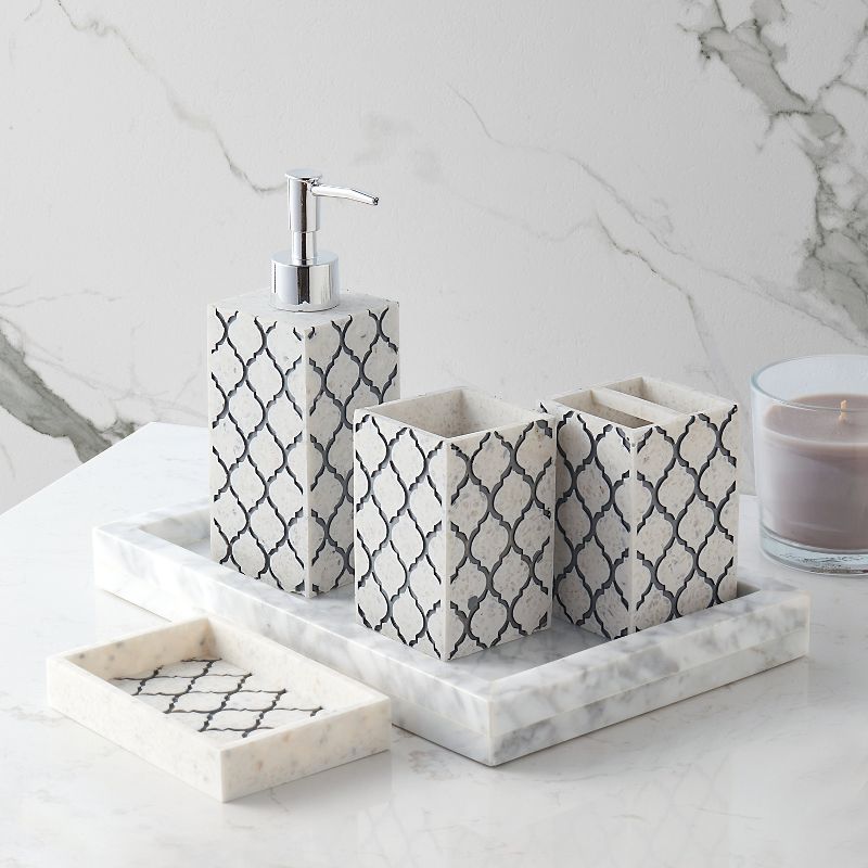 Versailles Bath Accessory Collection by Sweet Home Collection™, 1 of 2