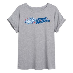 Women's - Star Wars -  Oversized Graphic T-Shirt - 1 of 4