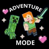 Juniors Womens Minecraft Adventure Mode Alex and Creeper T-Shirt - 2 of 4