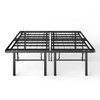 16" Gene Steel Deluxe SmartBase Frame Black - Zinus - 2 of 4