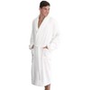 Terry Cloth Solid Bathrobe - Linum Home Textiles - image 3 of 4