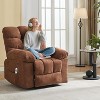Recliner Chair, Wide Rocker Chair, Rocking Chair with Massage and Heat - 2 of 4