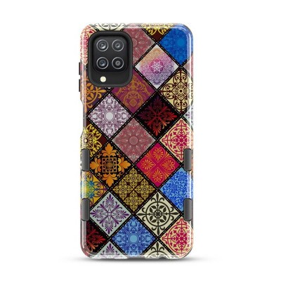 MyBat Pro TUFF Subs Series Case Compatible With Samsung Galaxy A12 5G - Mediterranean / Black