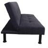 DOMETOUR Linen Sofabed Convertible Sleeper Sofa For Living Room - 4 of 4
