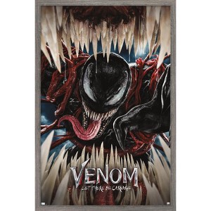 Trends International Marvel Venom: Let There be Carnage - Teeth One Sheet Framed Wall Poster Prints - 1 of 4