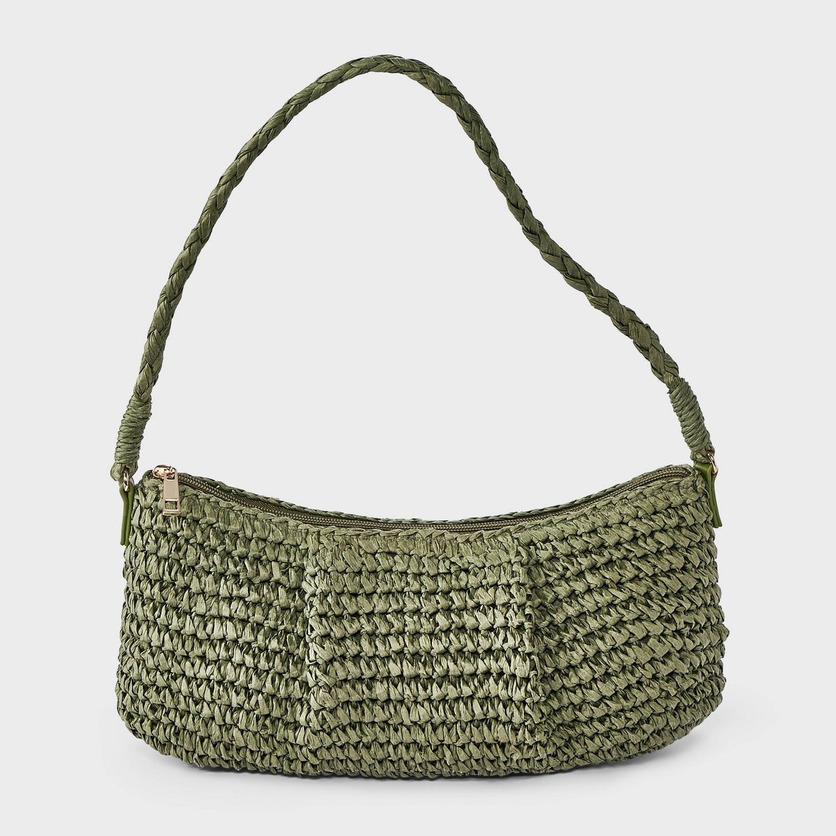 Straw Shoulder Bag - A New Day™
